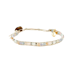Lotus and Luna Handcrafted Bracelet - Celestial Bodies