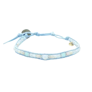 Lotus and Luna Handcrafted Bracelet - Moonlit Dips