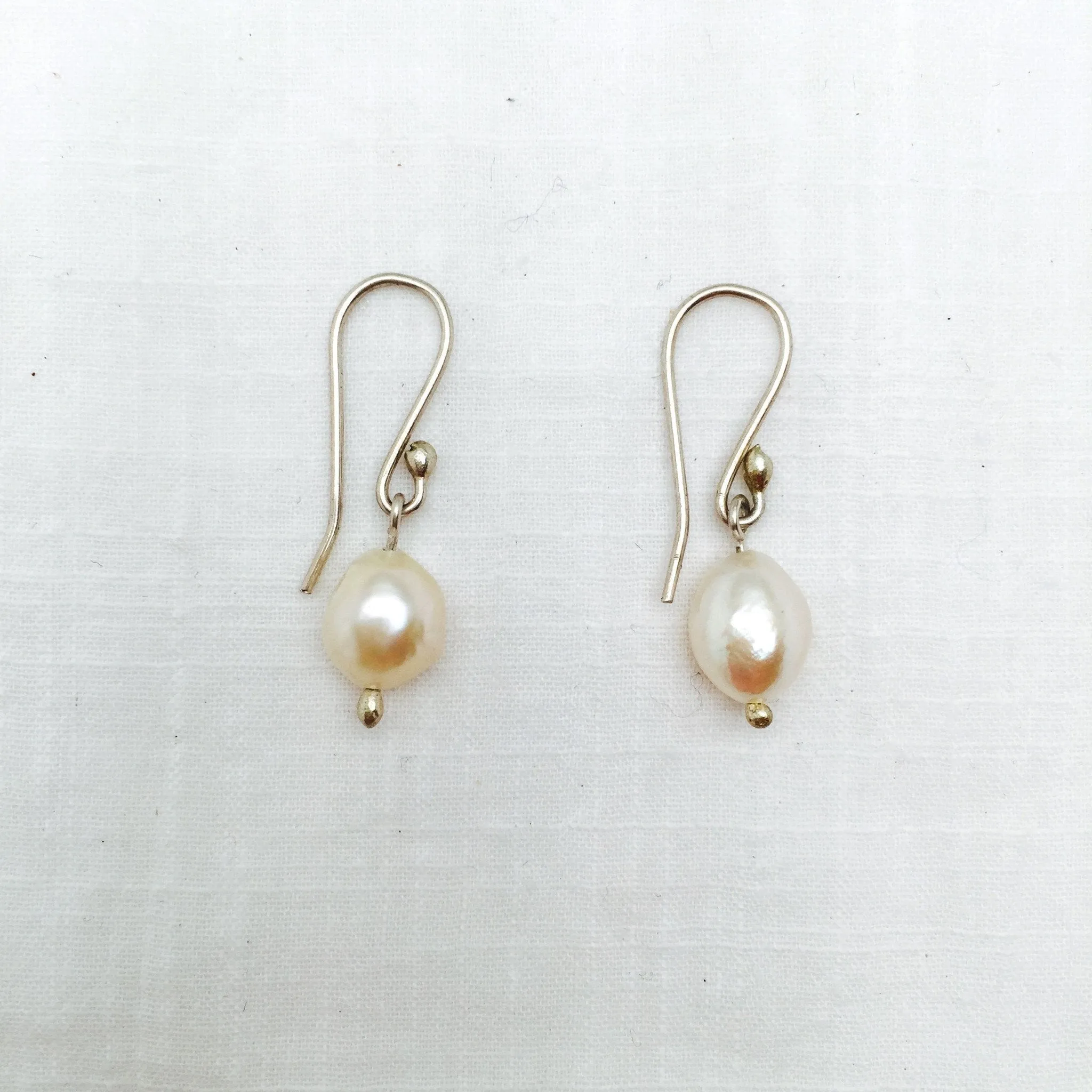 Magdalena Pearl Drop Earrings