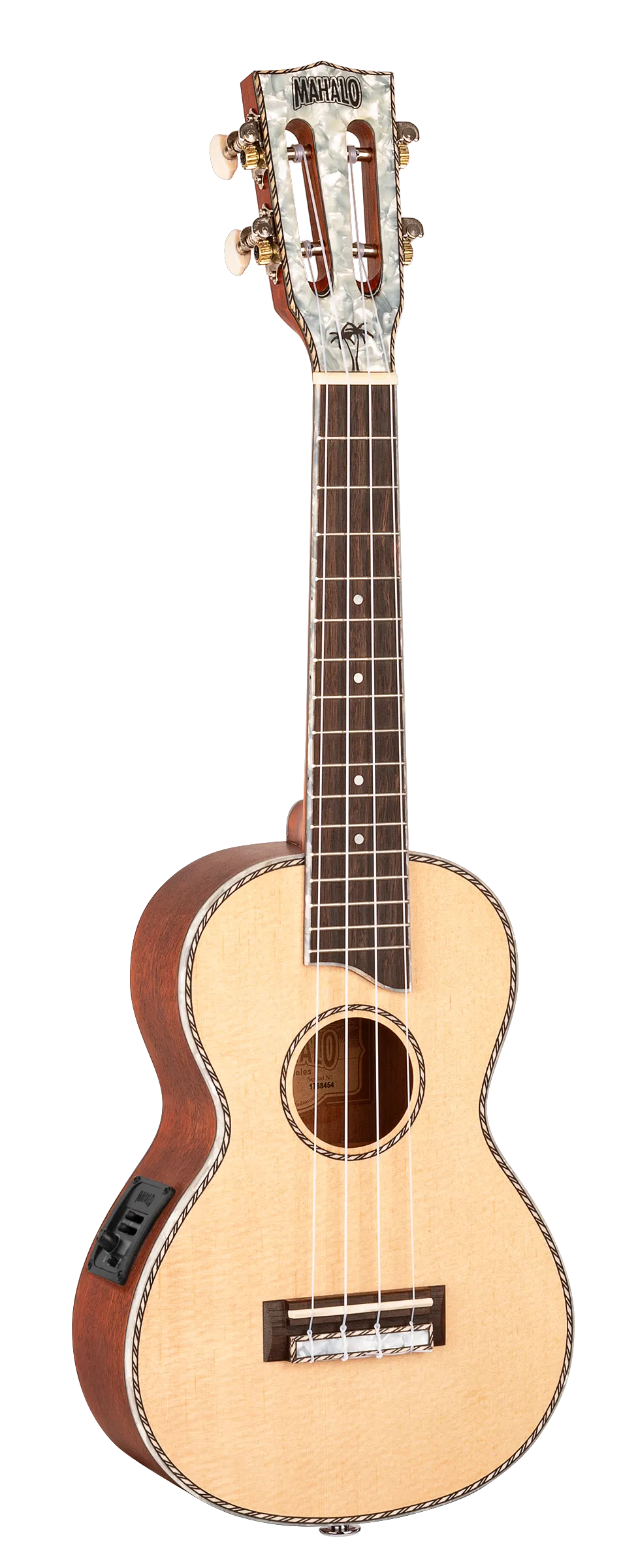 Mahalo | MP2E | Concert - Electric Acoustic | Concert Ukulele