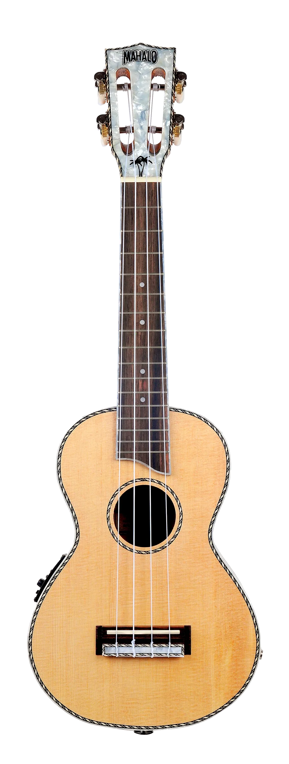 Mahalo | MP2E | Concert - Electric Acoustic | Concert Ukulele