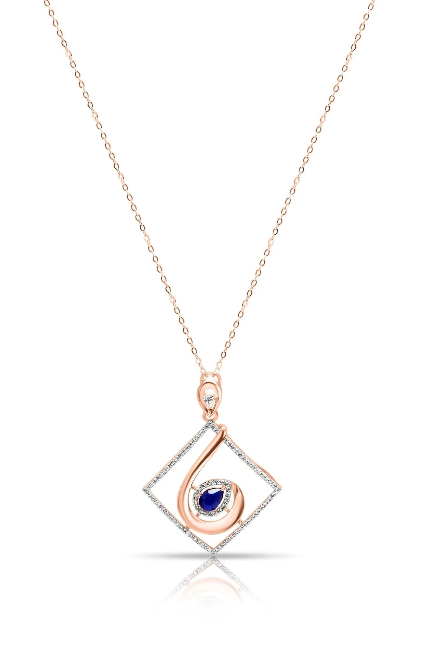 Majestic Ball In a Wave Pendant Set Silver