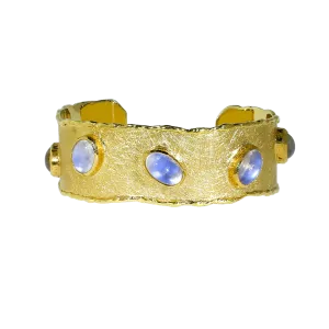 Moonstone Cuff Bracelet