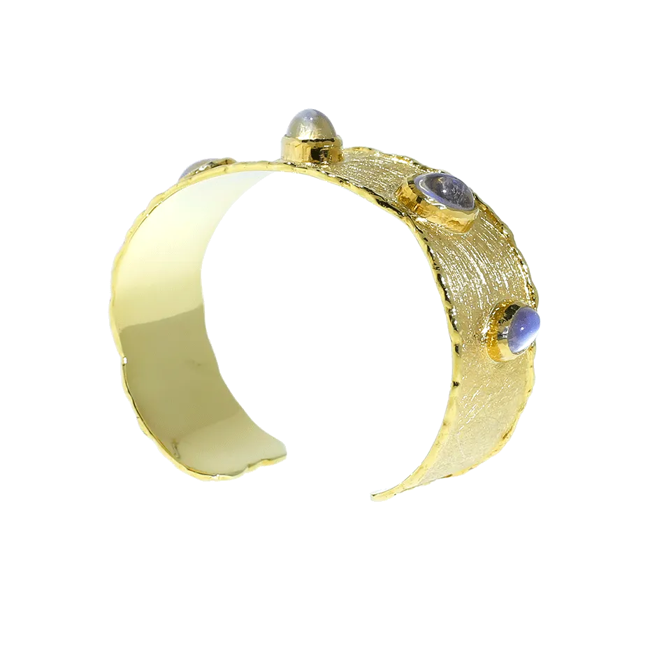 Moonstone Cuff Bracelet