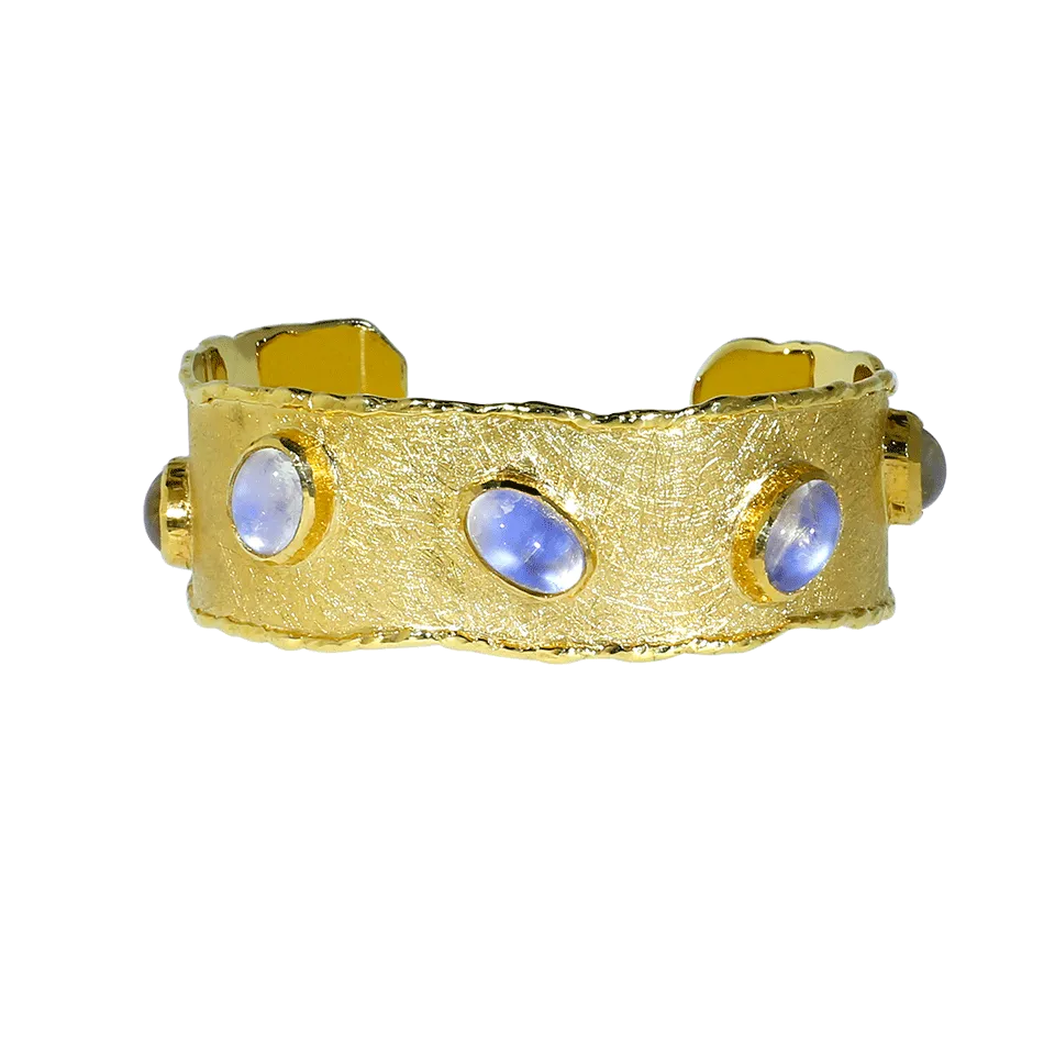 Moonstone Cuff Bracelet