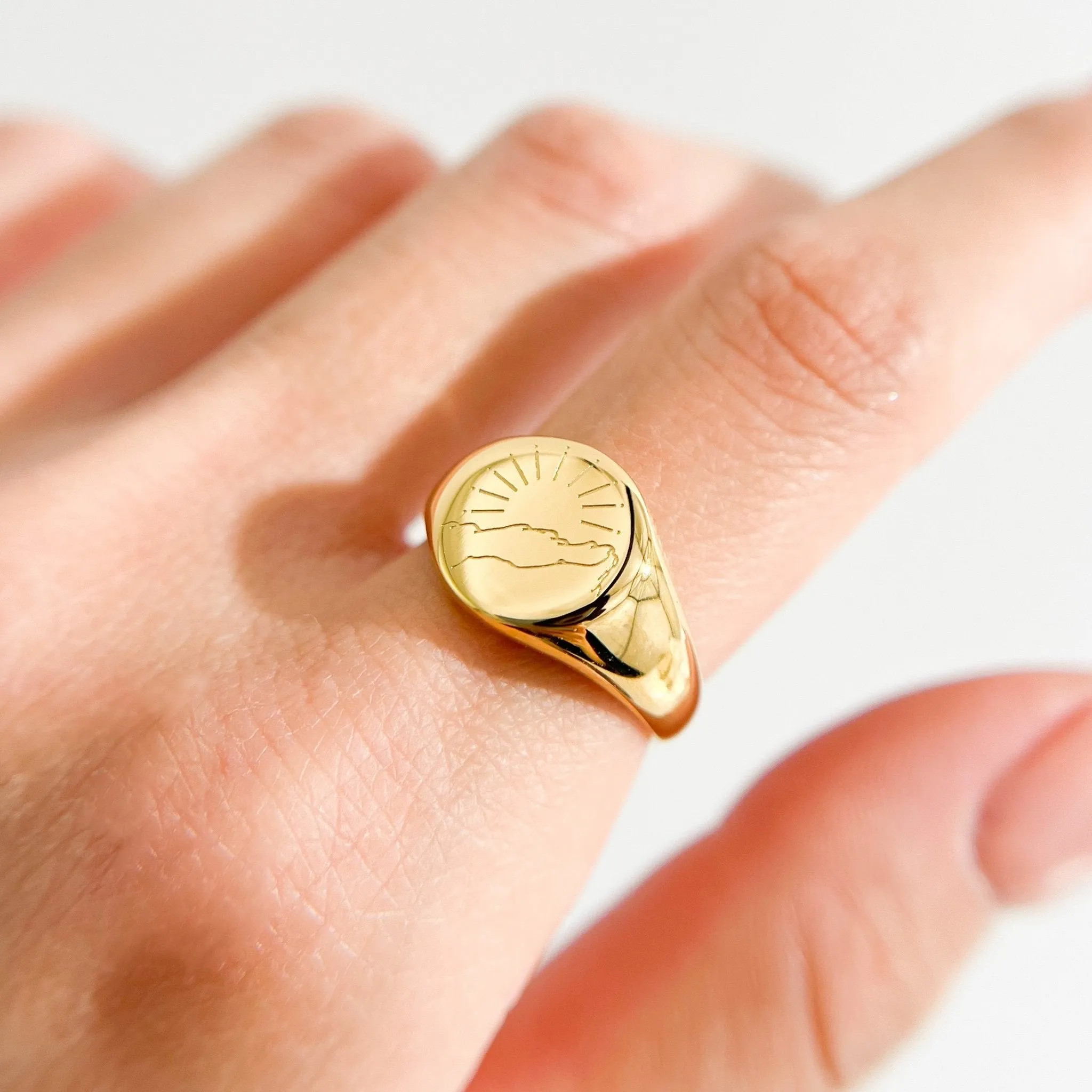 Mountain Ring in Gold (Nature’s Divinity)