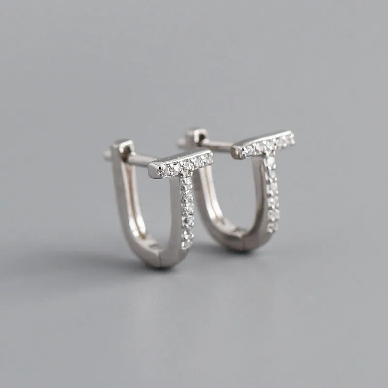 Multi-style Geometric Small Hoop Earrings Collection