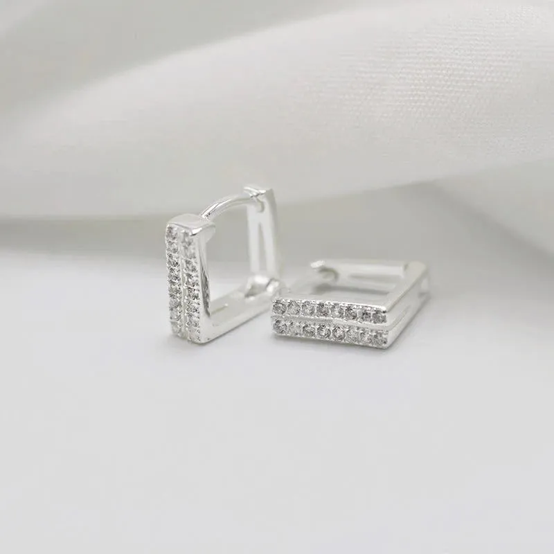Multi-style Geometric Small Hoop Earrings Collection