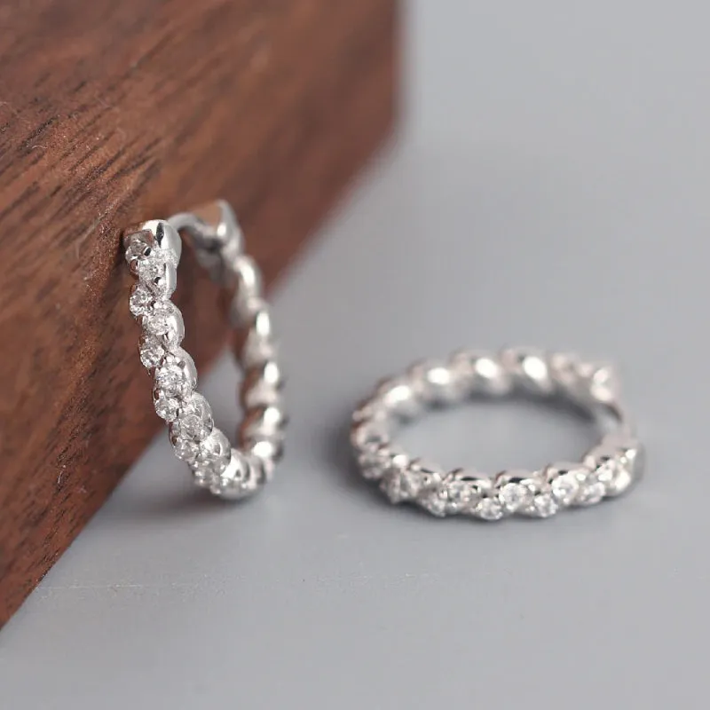 Multi-style Geometric Small Hoop Earrings Collection