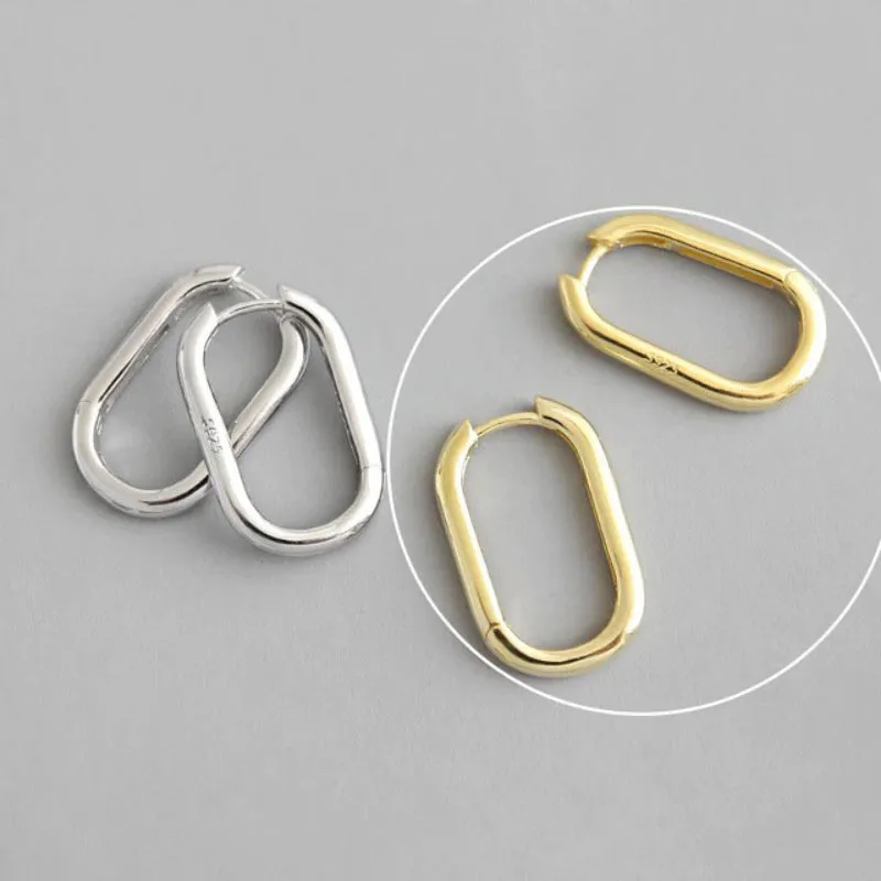 Multi-style Geometric Small Hoop Earrings Collection