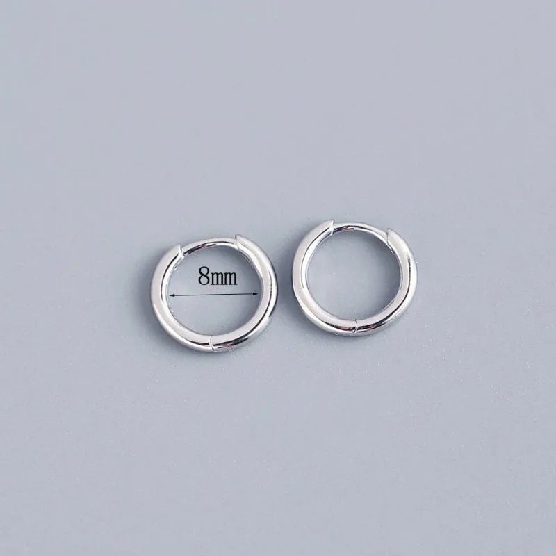 Multi-style Geometric Small Hoop Earrings Collection
