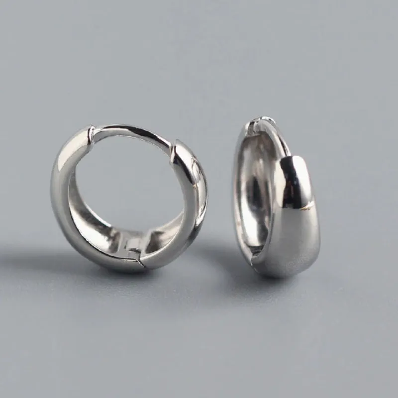 Multi-style Geometric Small Hoop Earrings Collection