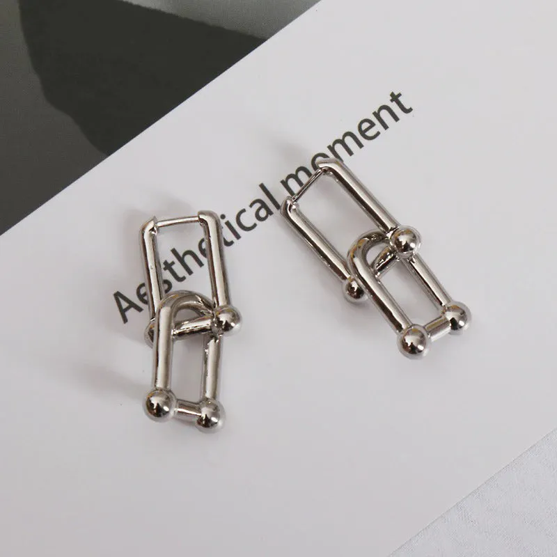 Multi-style Geometric Small Hoop Earrings Collection