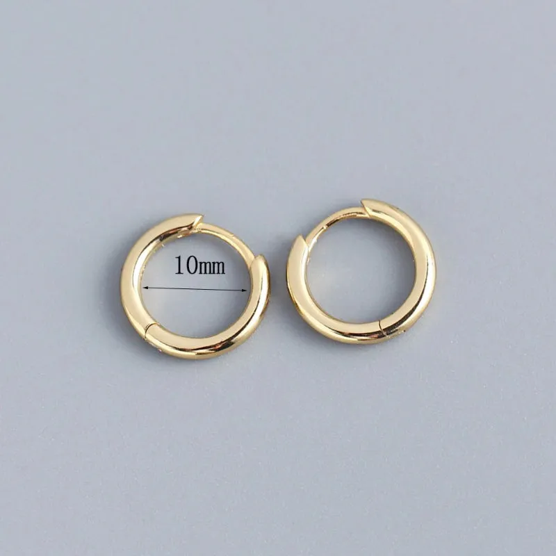 Multi-style Geometric Small Hoop Earrings Collection