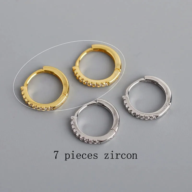 Multi-style Geometric Small Hoop Earrings Collection
