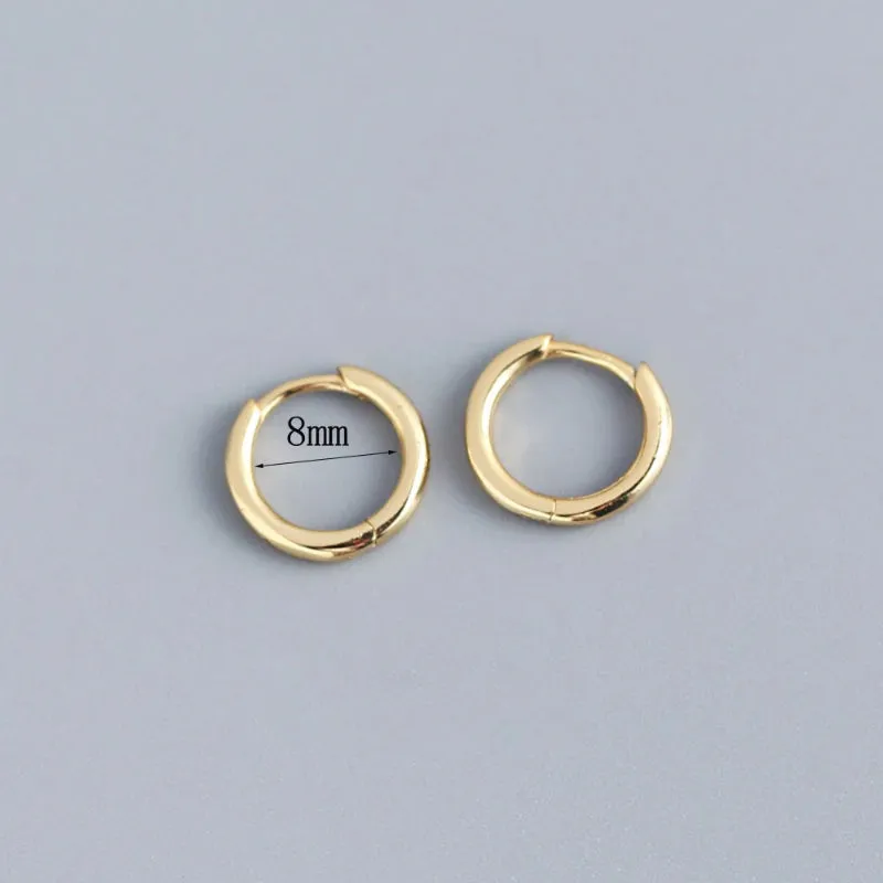 Multi-style Geometric Small Hoop Earrings Collection