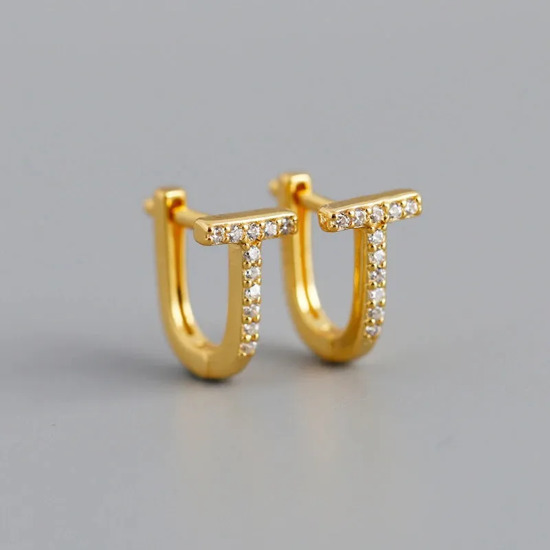 Multi-style Geometric Small Hoop Earrings Collection