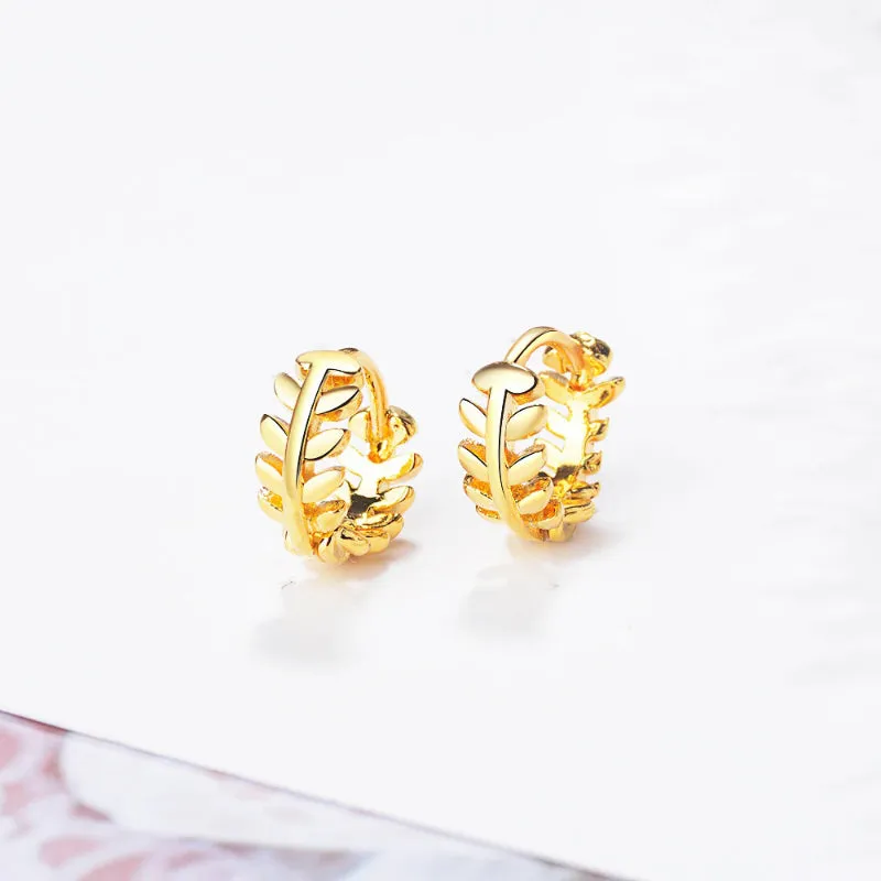 Multi-style Geometric Small Hoop Earrings Collection