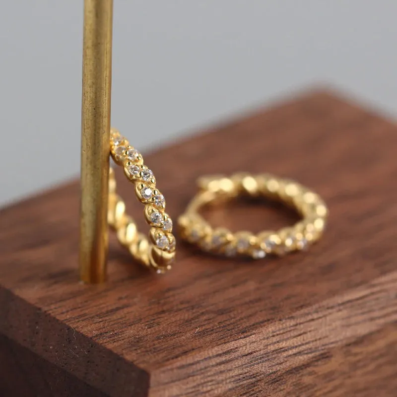 Multi-style Geometric Small Hoop Earrings Collection
