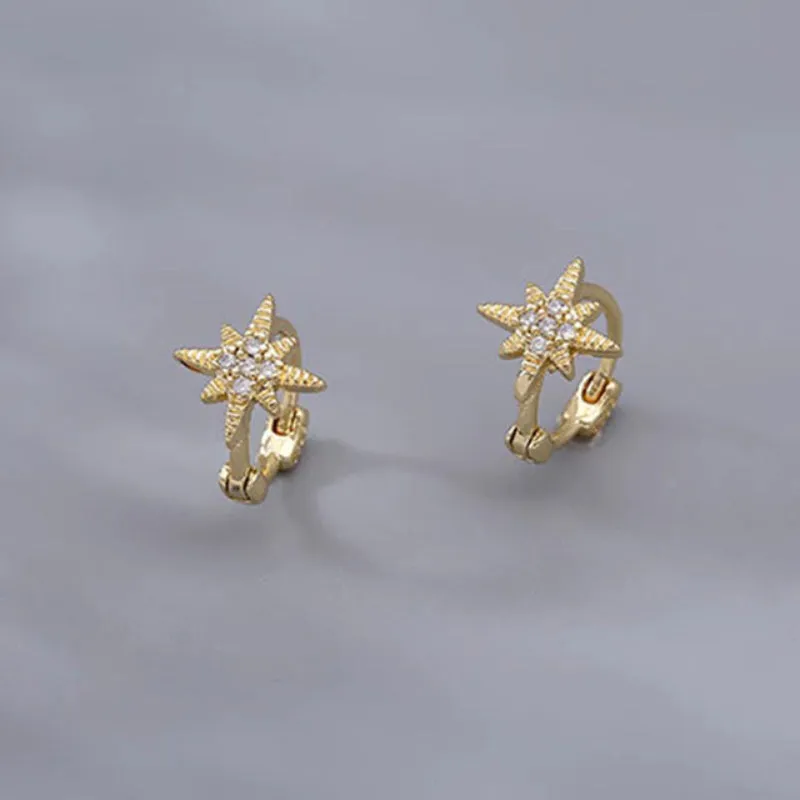 Multi-style Geometric Small Hoop Earrings Collection
