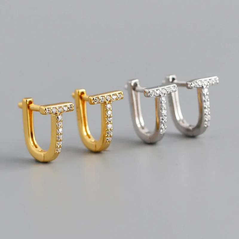 Multi-style Geometric Small Hoop Earrings Collection