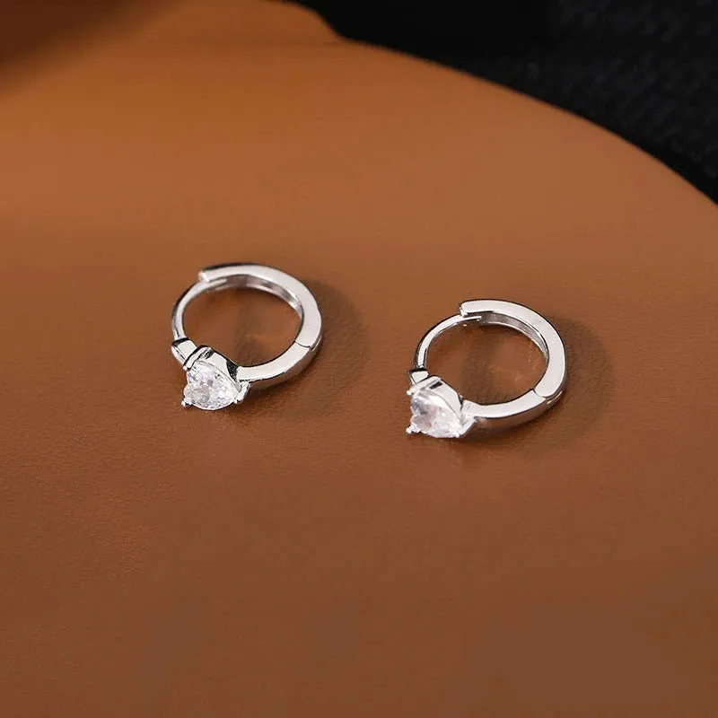 Multi-style Geometric Small Hoop Earrings Collection