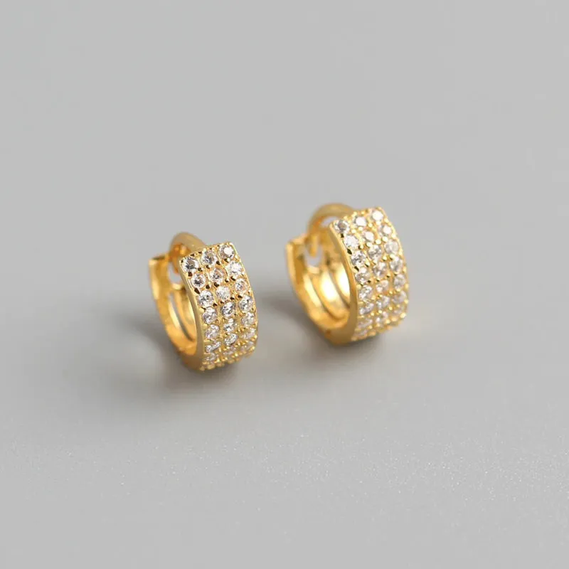 Multi-style Geometric Small Hoop Earrings Collection