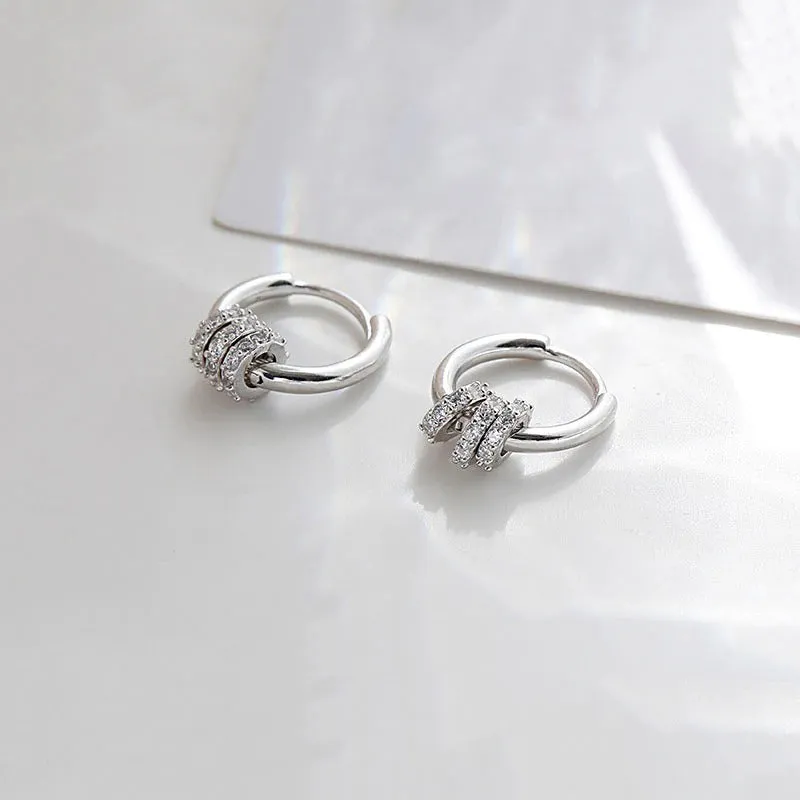 Multi-style Geometric Small Hoop Earrings Collection