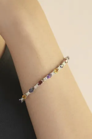 Multicolour Stella Tennis Bracelet