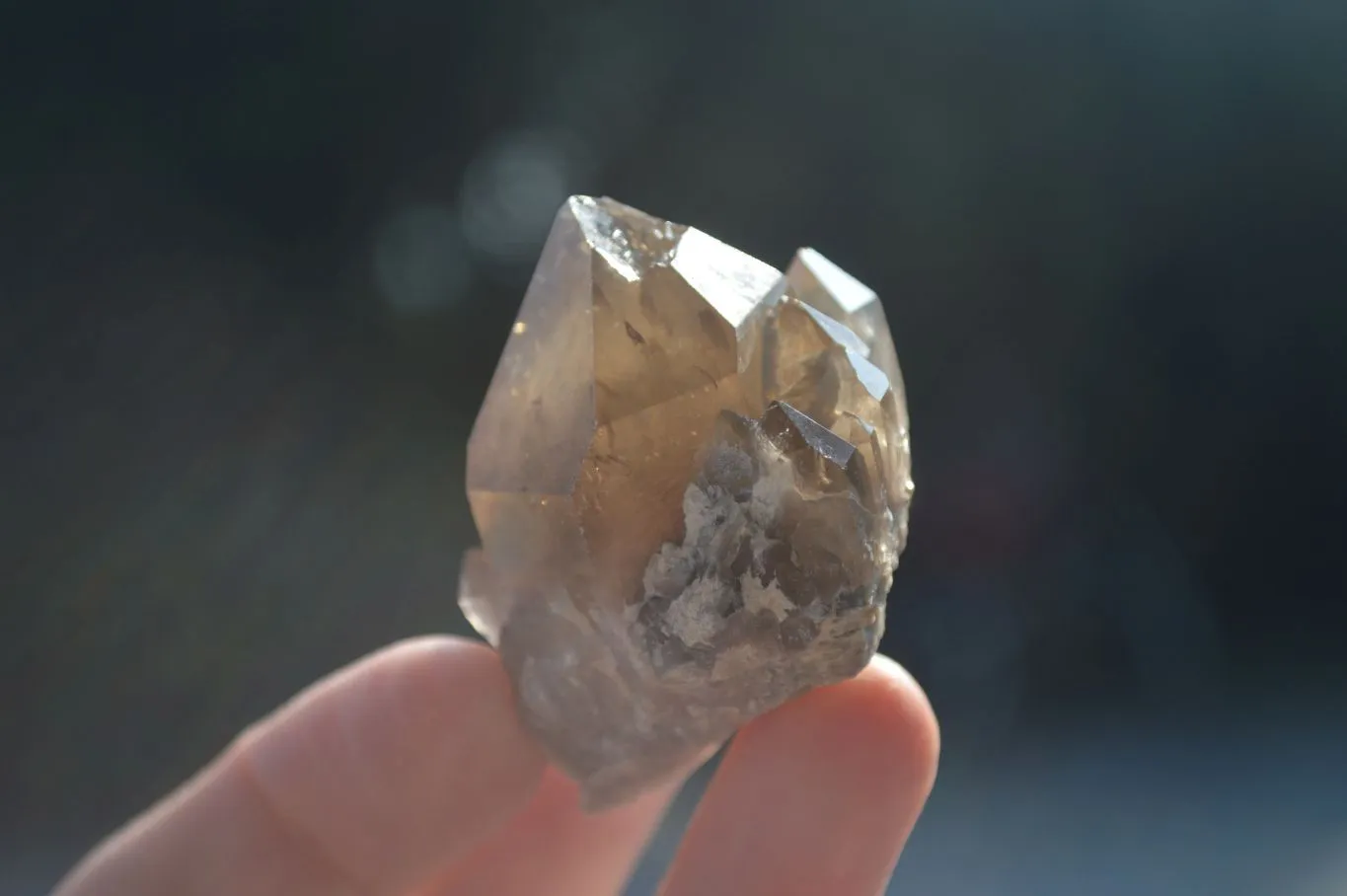 Natural Cascading White Phantom Smokey Quartz Crystals x 35 From Luena, Congo
