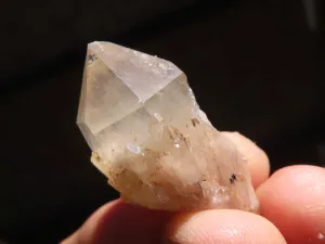 Natural Small Cascading White Phantom Smokey Quartz x 23 From Luena, Congo