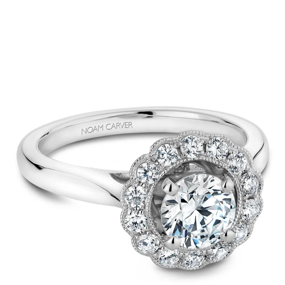 Noam Carver Engagement Ring - B086-01WZ-100A