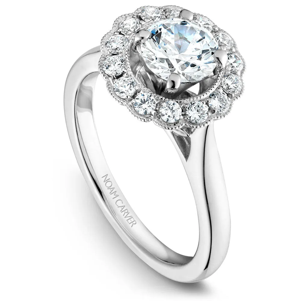 Noam Carver Engagement Ring - B086-01WZ-100A