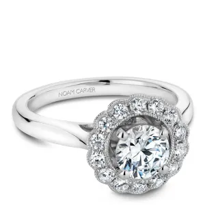 Noam Carver Engagement Ring - B086-01WZ-100A