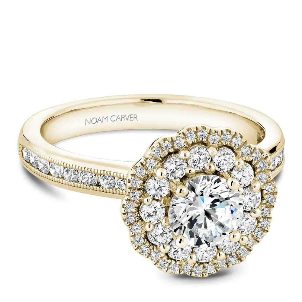 Noam Carver Engagement Ring - B145-16YM-100A