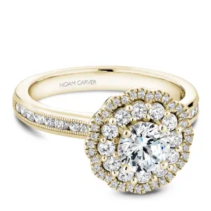 Noam Carver Engagement Ring - B145-16YM-100A