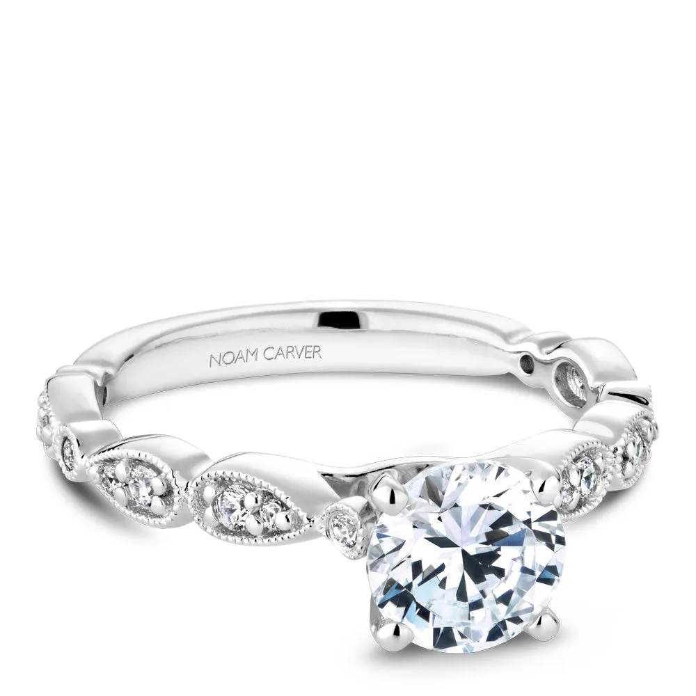 Noam Carver Engagement Ring - B204-01WM-100A
