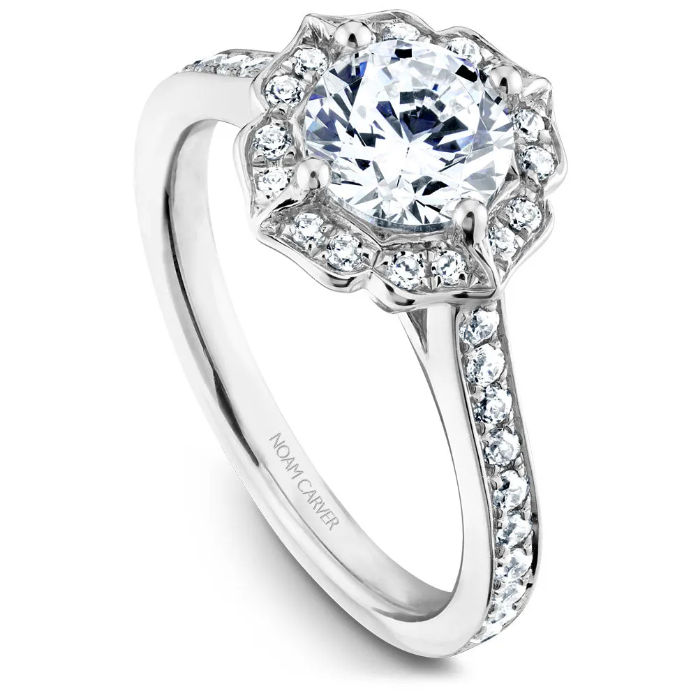 Noam Carver Engagement Ring - R031-01WS-100A