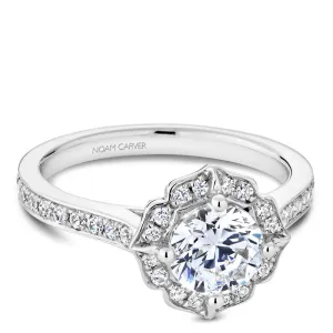 Noam Carver Engagement Ring - R031-01WS-100A