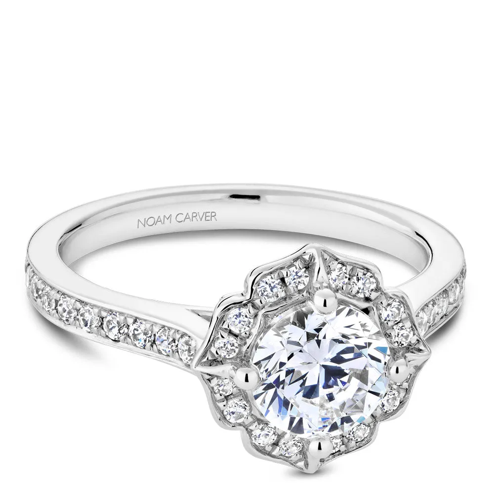 Noam Carver Engagement Ring - R031-01WS-100A