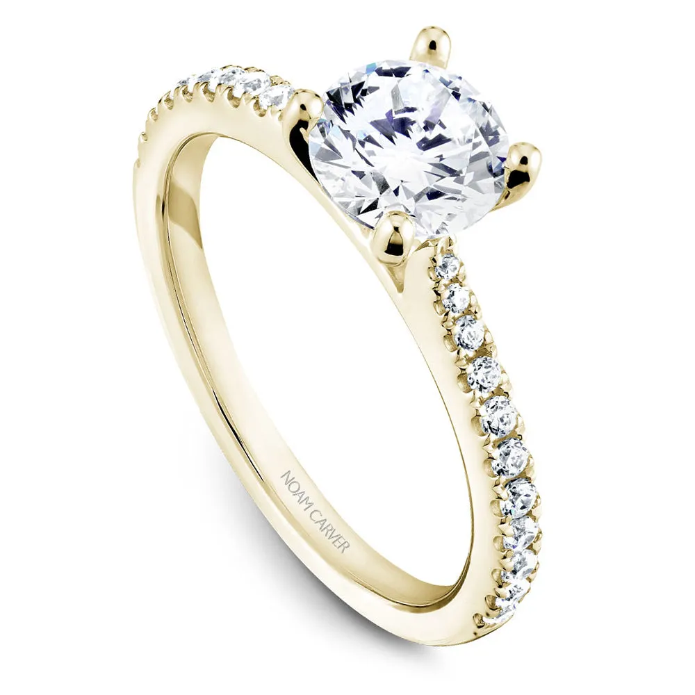 Noam Carver Engagement Ring - R046-01YS-100A