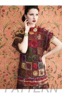 Noro 23 Butterfly Sleeve Dress PATTERN ONLY