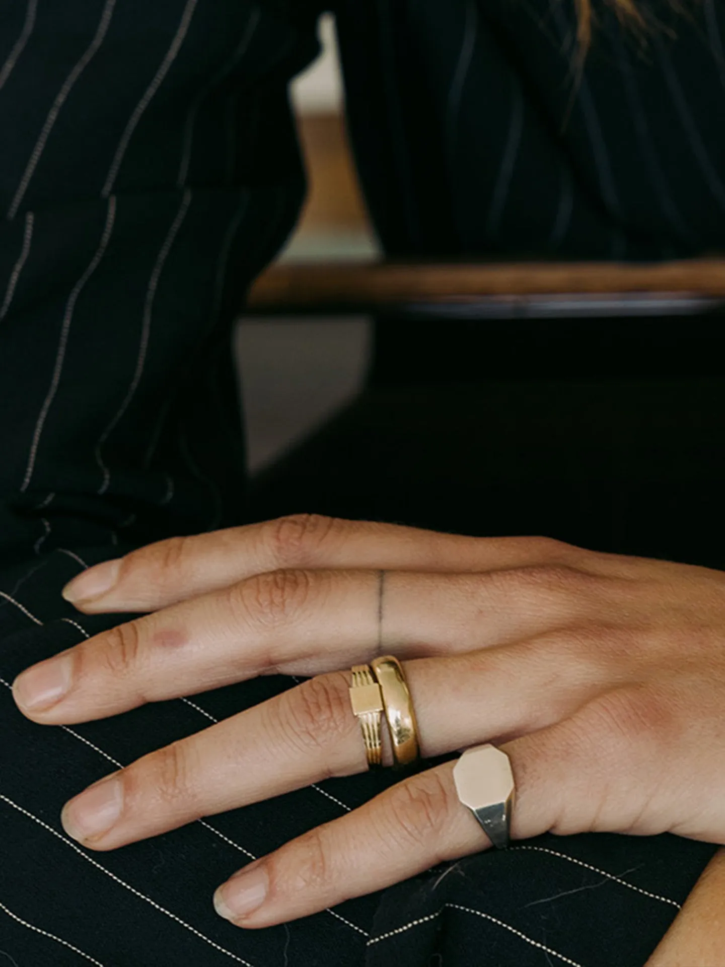 Octagonal ID Signet
