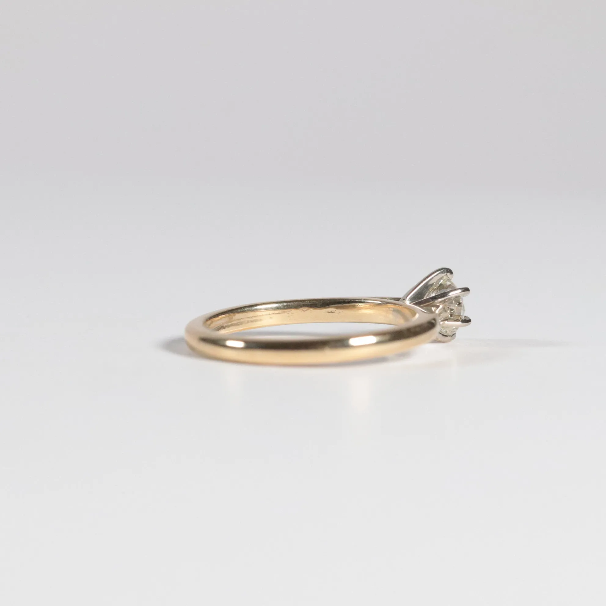 Old European Cut Diamond Solitare