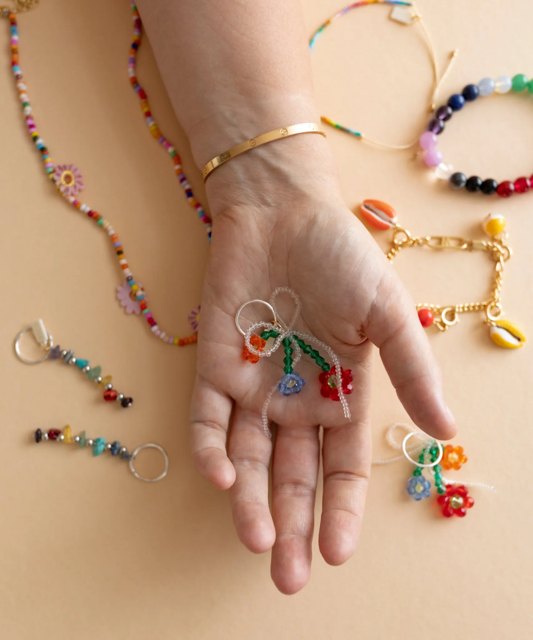 Over The Rainbow Gemstone Hoops