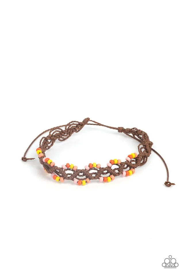 Paparazzi Bracelet ~ Cast a Wide Net - Orange