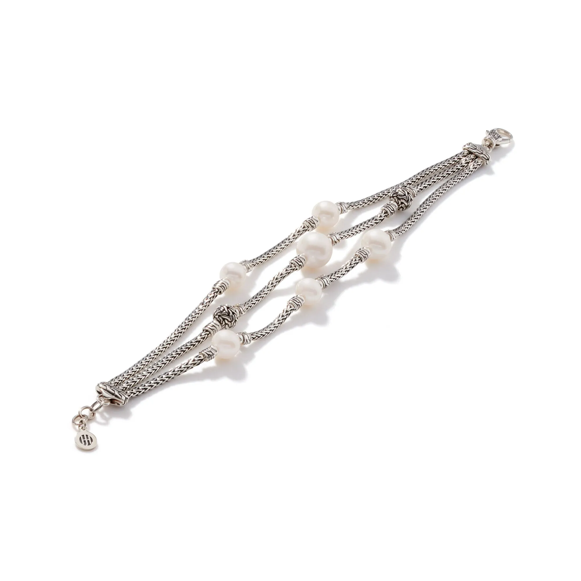 Pearl Triple Row Bracelet