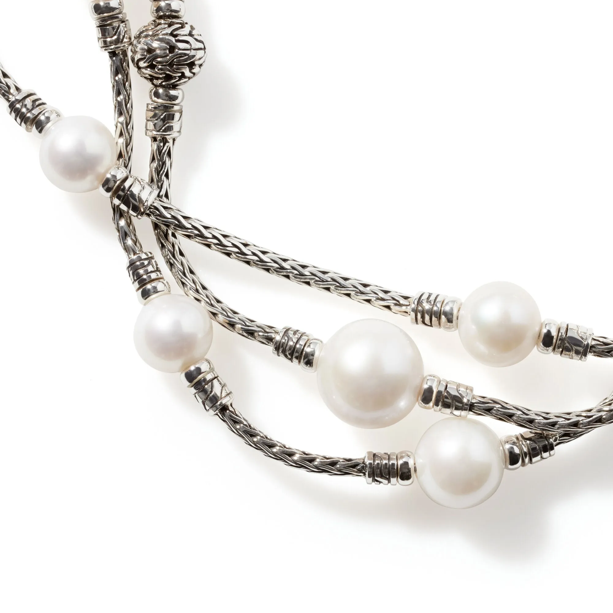 Pearl Triple Row Bracelet