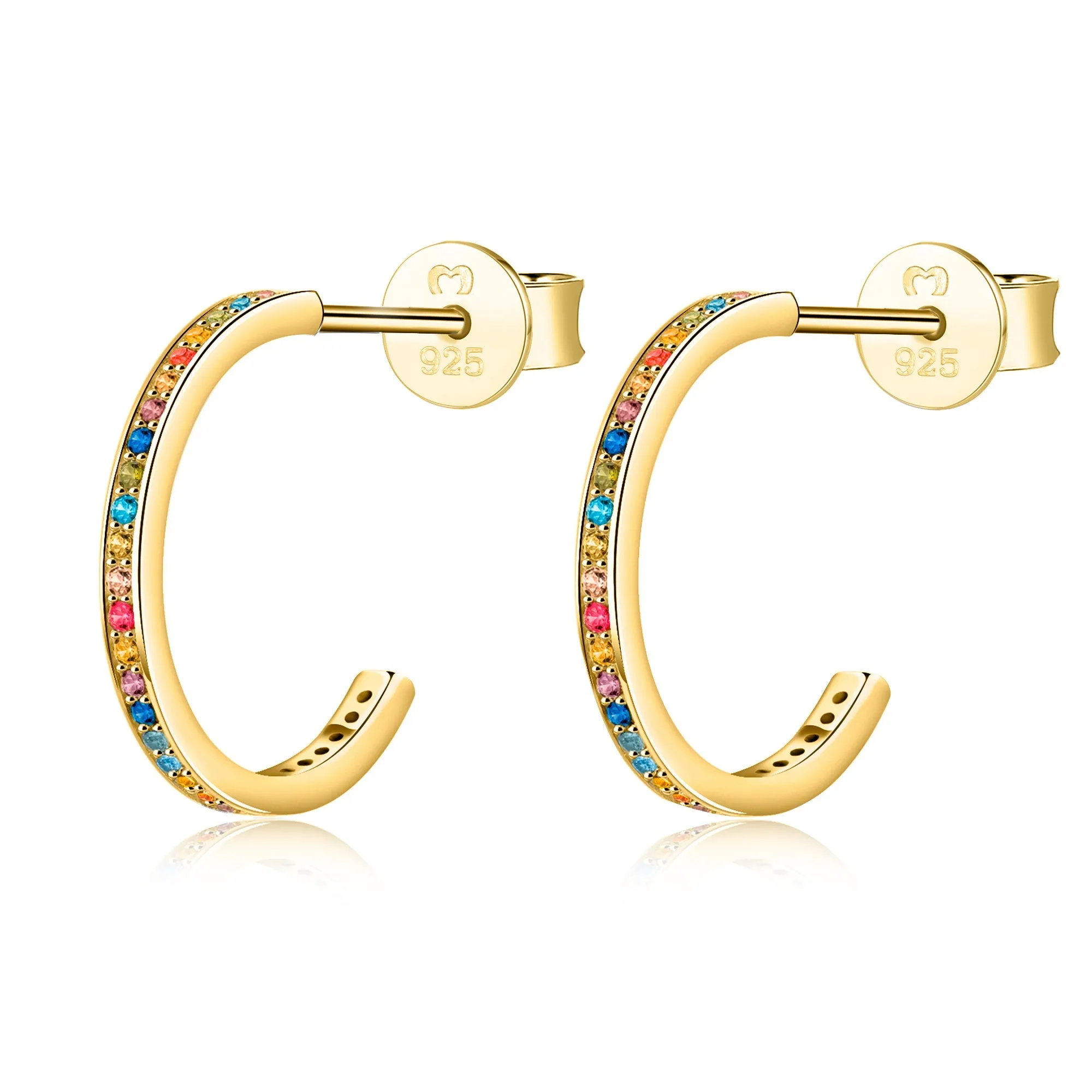 "Half Ring Delicate" Earrings
