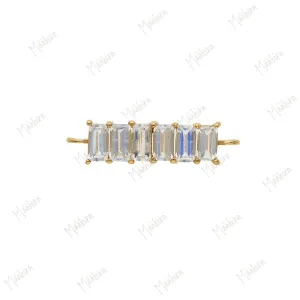 Rainbow Moonstone Jewelry Connector